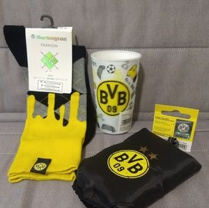 Borrussia Dortmund BVB Socks, Shopping bag, Cup